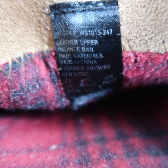 Woolrich Shoes Men 7.5 Slipper Loafer Leather Moccasin Comfort Casual Flannel XS main image 6